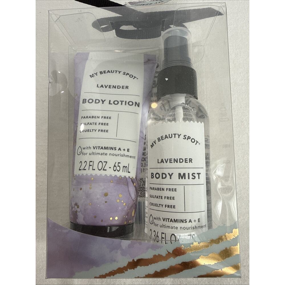 Body Lotion & Body Mist~Lavender~My Beauty Spot~2 Piece Gift Set